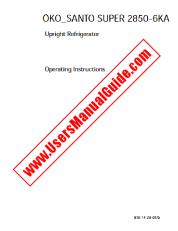 Ver Santo 2850-6KA pdf Manual de instrucciones - Código de número de producto: 927312240