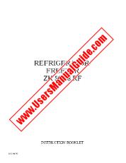 Voir ZK56/38RF pdf Mode d'emploi - Nombre Code produit: 925886600