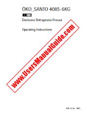 Ver Santo 4085-6KG pdf Manual de instrucciones - Código de número de producto: 924853641