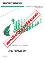 Voir AW1253W pdf Mode d'emploi - Nombre Code produit: 914789678