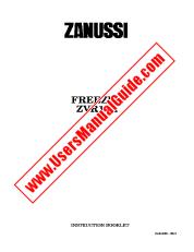 Vezi ZVR11R pdf Manual de utilizare - Numar Cod produs: 922684960