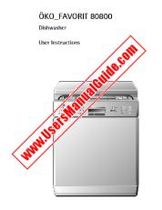 View Favorit 80800W pdf Instruction Manual - Product Number Code:911232388