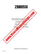Ver ZKR59/39R pdf Manual de instrucciones - Código de número de producto: 925881650