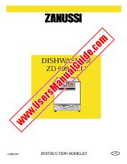 Ver ZD699ALU pdf Manual de instrucciones - Código de número de producto: 911896037