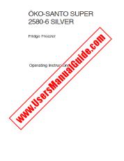 Ver Santo 2580-6KG pdf Manual de instrucciones - Código de número de producto: 925858685