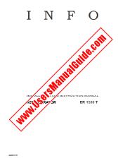 Ver ER1530T pdf Manual de instrucciones - Código de número de producto: 923640642