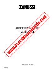 Voir ZUD9124 pdf Mode d'emploi - Nombre Code produit: 923453650