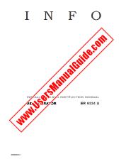 View ER6334U pdf Instruction Manual - Product Number Code:923453651