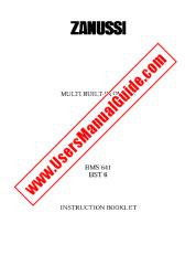View BMS641X pdf Instruction Manual - Product Number Code:949710632