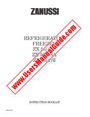 Ver ZX56/4SA pdf Manual de instrucciones - Código de número de producto: 925888652