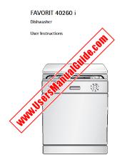 View F40260i-W pdf Instruction Manual - Product Number Code:911234721