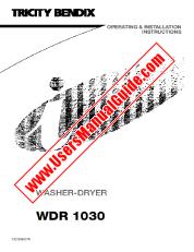 View WDR1030 pdf Instruction Manual - Product Number Code:914634528