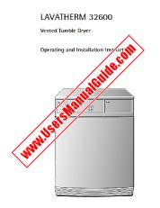 View T32600 pdf Instruction Manual - Product Number Code:916011112