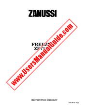 Ver ZF711W pdf Manual de instrucciones - Código de número de producto: 922685920