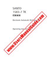 Ver S1583TK7 pdf Manual de instrucciones - Código de número de producto: 923628712
