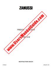 Voir Z97/4W pdf Mode d'emploi - Nombre Code produit: 925022638