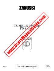 Vezi TD4100W pdf Manual de utilizare - Numar Cod produs: 916760507