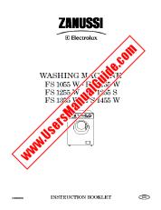 View FS1255W pdf Instruction Manual - Product Number Code:914791102