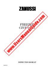Ver CZUF145W pdf Manual de instrucciones - Código de número de producto: 922872660