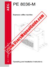 Ver PE8036-M pdf Manual de instrucciones - Código de número de producto: 947727002