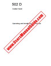 Vezi C502D-ML pdf Manual de utilizare - Numar Cod produs: 942120733