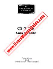 Ansicht CSIG416XN pdf Bedienungsanleitung - Artikelnummer Code: 943206096