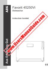 Voir F45250VI pdf Mode d'emploi - Nombre Code produit: 911339009