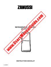 Ver ZCFF7/5W pdf Manual de instrucciones - Código de número de producto: 928405234