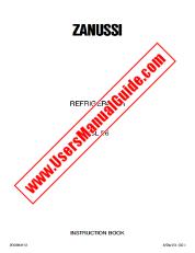 Voir ZCL56 pdf Mode d'emploi - Nombre Code produit: 933002116