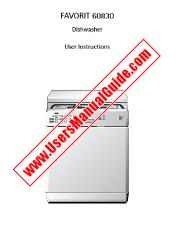 Vezi F60830W pdf Manual de utilizare - Număr Cod produs: 911232579