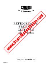 Ver ZETF180Si pdf Manual de instrucciones - Código de número de producto: 925740514