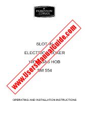 Ver SM554WL pdf Manual de instrucciones - Código de número de producto: 943204203