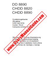 Voir CHDD8890-A pdf Mode d'emploi - Nombre Code produit: 942120823