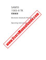 Voir S1583TK8 pdf Mode d'emploi - Nombre Code produit: 923629014