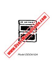 Voir DDO61GABKN pdf Mode d'emploi - Nombre Code produit: 943204219