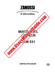 Ver ZCM531X pdf Manual de instrucciones - Código de número de producto: 943265107