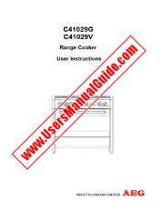 Ver C41029G-M pdf Manual de instrucciones - Código de número de producto: 943252230
