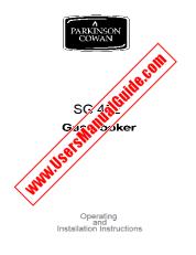 Ver SG402WN pdf Manual de instrucciones - Código de número de producto: 943206119