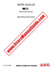 View A70310-GS pdf Instruction Manual - Product Number Code:922194520