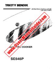 View SE545PW pdf Instruction Manual - Product Number Code:940940801