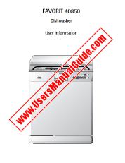 View FAV40850S pdf Instruction Manual - Product Number Code:911232633
