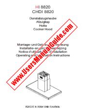 Voir HD8820-A pdf Mode d'emploi - Nombre Code produit: 942120867