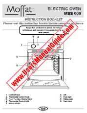Ver MSS600B pdf Manual de instrucciones - Código de número de producto: 949711596
