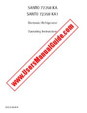 Vezi S72358KA1 pdf Manual de utilizare - Număr produs Cod: 927719551