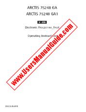 Ver A75248GA1 pdf Manual de instrucciones - Código de número de producto: 922046256