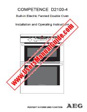 View D2100-4B pdf Instruction Manual - Product Number Code:944171303