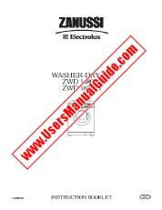 Ver ZWD1680W pdf Manual de instrucciones - Código de número de producto: 914601638