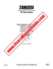 View ZWD1270S pdf Instruction Manual - Product Number Code:914553320