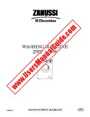 Ver ZWF1210W pdf Manual de instrucciones - Código de número de producto: 914780731