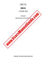 View A75100GA pdf Instruction Manual - Product Number Code:922726768